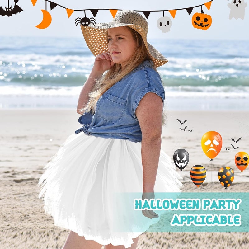 Fynnsure 5 Layers Plus Size Tutu Skirts for Women Extra Large Tulle Skirt 80s Adult Tutu Skirts Tutus Halloween Costumes - Image 5